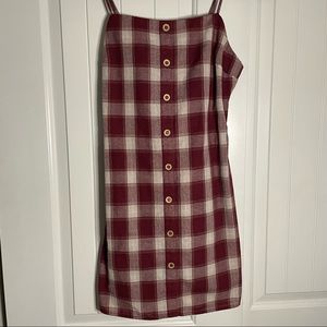 COTTON CANDY LA PLAID DRESS